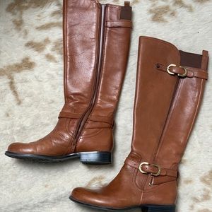 Naturalizer N5 Leather Comfort Riding Boots